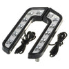 2x 6LED Universal Car Driving Lamp Fog 12V DRL Daytime Running Light Accessories