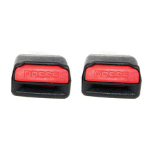 2pcs Car Safety Seat Belt Buckle Clip Extender Safety Alarm Stopper Accessory PV