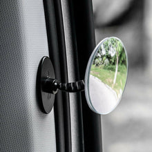 1Piece Car 360° Blind Spot Side Mirror Stick On Glass Adjustable Safety Lens