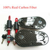2x Racing Car Flush Mount Hood Latch Steel Pin Lock Kit Clip Carbon Fiber w/ Key