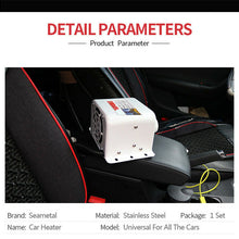 12V 800W Portable Car Heater Fan Heating Vehicle Window Defroster Demister