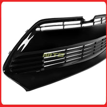 LE Style Lower Front Grille 2017-2019 Corolla Center Bumper Grill Insert Black