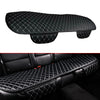 Car Rear Seat Cover Cushion Pad PU Leather Black&White For Interior Accessories