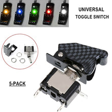 Heavy Duty Car Truck Boat LED Toggle Switch Control 12V 20A Toggle On/Off Switch