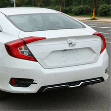 Fit For Honda Civic 2016-21 Sedan Chrome Rear Bumper Lower Diffuser Lip Spoiler