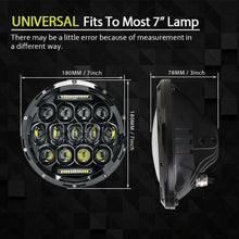 7” Inch Round LED Hi/Low Beam Headlights 280W for 97-17 JEEP JK TJ LJ Wrangler