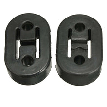 NEW 2Pcs Universal Car Rubber Exhaust Mounting Bracket Repair Hanger Replacement