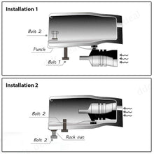 Car Turbo Sound Whistle Muffler Exhaust Pipe Auto Blow off Valve Simulator SMLXL