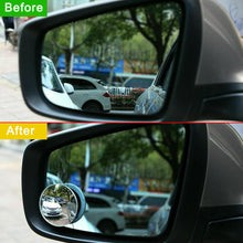 360°Car Blind Spot Side Mirror Stick On Glass Adjustable Safety Lens Accessories