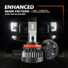 SEALIGHT H11/H8/H9 LED Headlight Bulbs Super White High/Low Beam&Fog Light 6000K