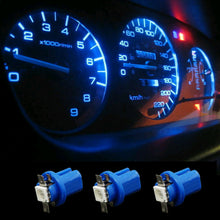 10pcs Blue T5 B8.5D 5050 1SMD LED Dashboard Dash Gauge Instrument Light Bulbs