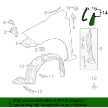 Genuine Toyota Trim Cover 60117-02120