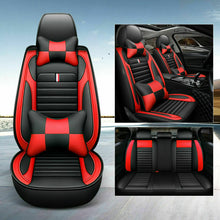 5-Sit Car Seat Covers Protector Cushion PU Leather Interior Accessoris For Honda