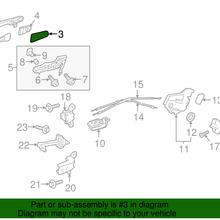 Genuine Toyota Handle Outside Pad 69242-06080