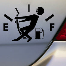 1x Black High Gas Consumption Style DIY Auto Car Body Door Sticker Accessories