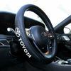 Black New Faux Leather For TOYOTA 15