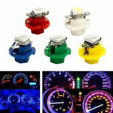 50x 5 Colors Car 5050 1SMD LED B8.4D Indicator Gauge Dashboard Side Lights 12V