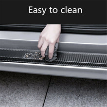 Car Door Sticker Carbon Fiber Threshold Protector Anti Scratch Auto Accessories