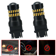 2x Yellow Amber 3157 3156 LED DR Turn Signal Parking Lights Blinker Corner Bulbs