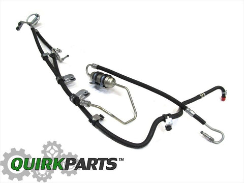 05-06 JEEP LIBERTY 2.8L POWER STEERING PRESSURE & RETURN HOSE NEW MOPAR GENUINE