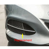 2Pcs Front Bumper LH&RH Grille Cover Chrome Trim Fit For Mercedes W212 E350 E400