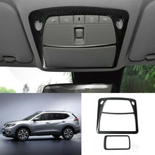 For Nissan Rogue 2014-2020 DX ABS Carbon Fiber car front Rear Reading light trim