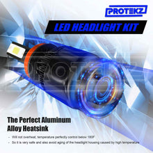 Protekz LED Headlight Kit 2 Bulbs High Beam H9 6000K for 2017-2019 Nissan Rogue