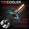 Marsauto H11 LED Headlight Bulb H11/H8/H9 Low Beam Bulbs Fog Light 6000K 2-Pack