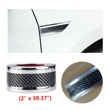 Part Accessories Car Stickers Trim Strip Carbon Fiber Decals Door Sill Protector