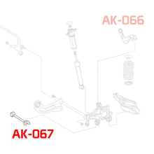 AK-067-E Adjustable Toe Rear Control Arms Spherical Bearing For Corolla 4D 20-22
