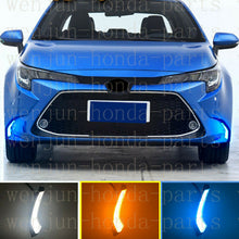 1 Set Front Bumper Fog Lamp（DRL）LED 3-Function 3-Colors For Toyota Corolla 2020