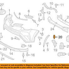 Scion TOYOTA OEM 2016 iM Splash Shield-Front Shield Clip 9046707220