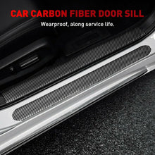 Bumper Protector Car Strip Carbon Fiber Rubber Door Edge Moulding Sticker Guard