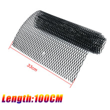 40"x13" Black Car Vehicle Body Grille Net Mesh Grill Section Universal Aluminum