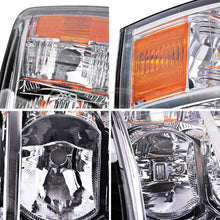Headlights Assembly for 2007-2014 Chevy Silverado 1500 2500 HD 3500 HD Headlamps