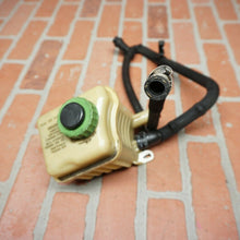 2007-2015 AUDI Q7 4L POWER STEERING PUMP RESERVOIR BOTTLE TANK W/ HOSE CAP OEM