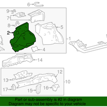 Genuine Toyota Front Panel 53712-02100