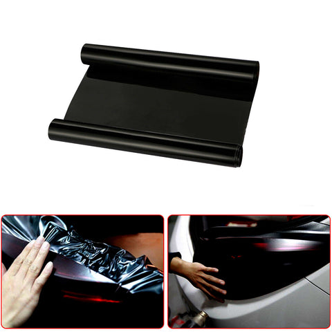 30x60cm Car SUV Tailight Headlight Smoke Black Vinyl Film Cover Overlay Sticker