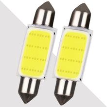 2x COB 39mm Festoon Interior Dome LED Reading Light Car Xenon Lamp Bulbs Whitee