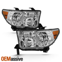 Fits 2007-13 Toyota Tundra / 08-13 Sequoia OE/Style Headlight Replaccement LH+RH