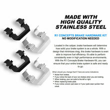 For 2006-2009 E500, E350, E550 Front Drill/Slot Brake Rotors+Ceramic Brake Pads