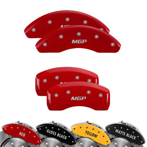 Engraved Set of 4 MGP Brake Caliper Covers for Nissan Rogue/Rogue Select - 17209