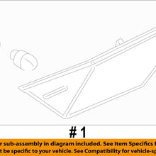 HONDA OEM 16-17 Civic Front-Marker Lamp Assembly Left 33850TBAA02