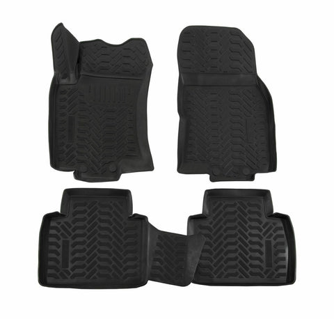 3D All weather Floor Liners Mats for Nissan Rogue 2014-up