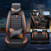 Luxury PU Leather Car Seat Covers 5-Sit Protector Cushion Universal Interior Set