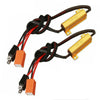 2X H7 LED Headlight Bulbs Canbus Decoder Warning Canceller Resistor Anti Flicker