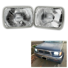 Real Glass Style Headlights for Toyota Pickup Tacoma 2 Lamps without bulb