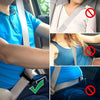 1x Car Safety Seat Belt Adjust Auto Trunk Shoulder Locking Clip Belt Strap Clamp