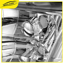 Headlights Assembly Replacement for 1998-2002 Honda Accord w/ Amber Reflector