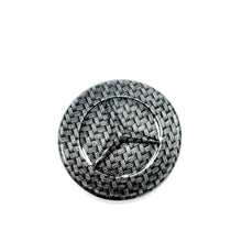 Mercedes E63 S63 AMG Carbon Fiber Front Grille Shell Emblem 07-13 OEM Badge Star